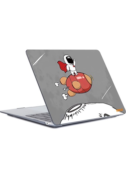 MacBook Pro 13.3 Inç A2251 Için Enkay Yıldız Kristal Kılıf Roket Astronot (Yurt Dışından)