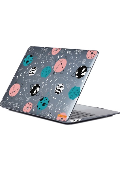 MacBook Pro 14.2 Inç A2442 Için Enkay Yıldız Kristal Kılıf Geometrik Gezegen (Yurt Dışından)