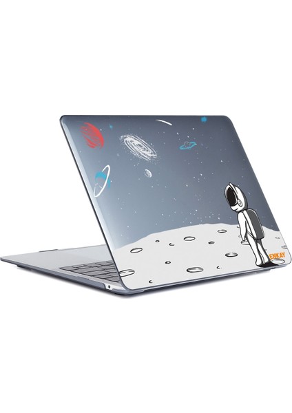 MacBook Pro 14.2 Inç A2442 Için Enkay Yıldız Kristal Kılıf Sırt Çantası Astronot (Yurt Dışından)