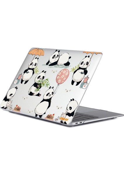 Macbook Pro 15.4 Inç A1707 Için Enkay Hayvan Kristal Kılıf Siyah - Beyaz (Yurt Dışından) fiyatları