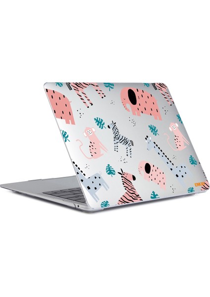 Enkay Hayvan Kristal Kılıf Macbook Air 13.3 Inç A1932 Için Hayvanlar No.2 (Yurt Dışından) modelleri