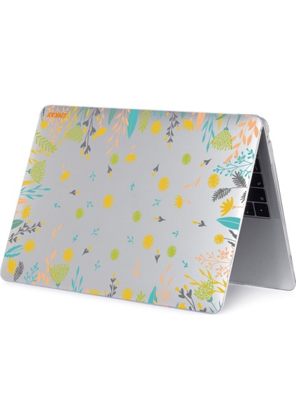 Macbook Pro 16 Inç A2141 Için Enkay Çiçek Kristal Kılıf Sarı (Yurt Dışından) modelleri