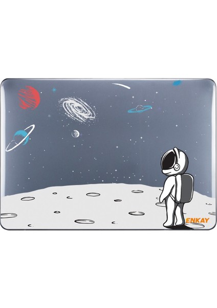 MacBook Pro 16.2 Inç A2485 2021 Için Enkay Yıldız Kristal Kılıf Sırt Çantası Astronot (Yurt Dışından)