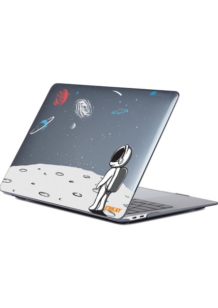 MacBook Pro 16.2 Inç A2485 2021 Için Enkay Yıldız Kristal Kılıf Sırt Çantası Astronot (Yurt Dışından)