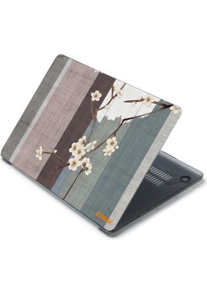 MacBook Pro 16 Inç A2141 Için Enkay Vintage Desen Kılıf Erik Çiçeği (Yurt Dışından) fiyatları