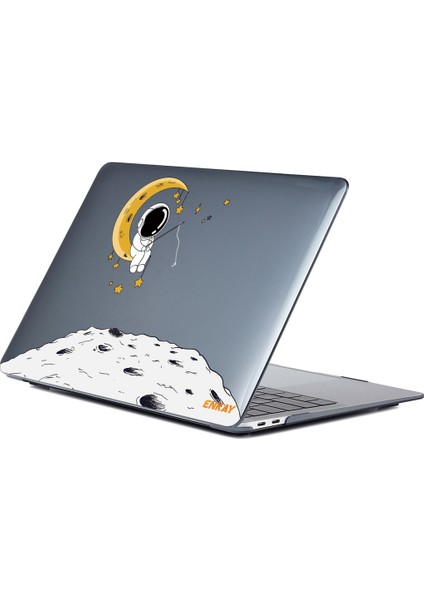 MacBook Pro 15.4 Inç A1707 / A1990 Için Enkay Kristal Kılıf Uzay Adamı No.3 (Yurt Dışından)