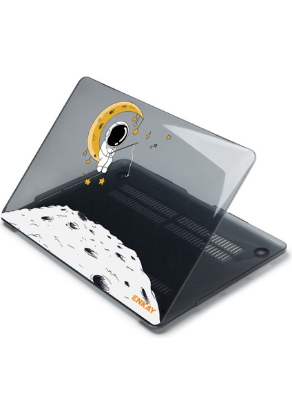 MacBook Pro 15.4 Inç A1707 / A1990 Için Enkay Kristal Kılıf Uzay Adamı No.3 (Yurt Dışından)