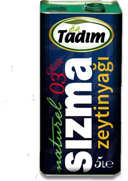 Öz Tadım Natürel Sızma Zeytinyağı 5 Lt.