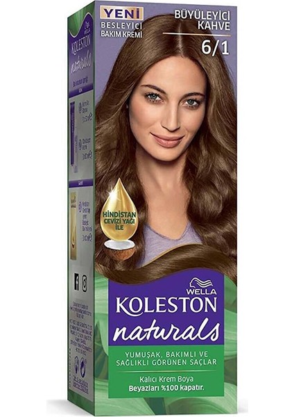 Koleston Naturals Büyüleyici Kahve 6.1