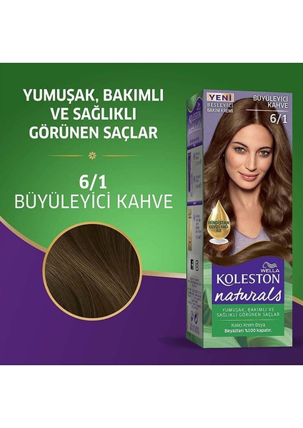 Koleston Naturals Büyüleyici Kahve 6.1