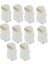 10 Adet Cat5 Keystone RJ50 Ethernet Ağ Lan Ağ Modülü 10P10C (Yurt Dışından) 4