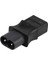 Iec 320 C8 Erkek Fiş C9 2 Pin Kadın Connecter Adaptörü 6A / 250V (Yurt Dışından) 1