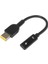 Laptop Güç Kablosu USB Tip-C Kadın Lenovo Için Kare Fiş Şarj Cihazı (Yurt Dışından) 3