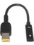 Laptop Güç Kablosu USB Tip-C Kadın Lenovo Için Kare Fiş Şarj Cihazı (Yurt Dışından) 5