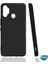 Matte Silicone Tecno Spark 7 Pro Kılıf Siyah 3