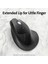 Pro Fit Ergo Dikey Kablosuz Siyah Mouse 1