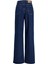 Jxtokyo Wide Hw Cre6001 Noos Düz Koyu Mavi Kadın Denim Pantolon 2