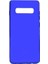 - Samsung Galaxy S10E - Kılıf Mat Soft Premier Silikon Kapak - Saks Mavi 1