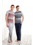 Erkek Modal Kısa Kol Pijama Takımı - 4296 1