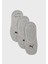 Footıe 3p Unisex Babet Çorap 90693003 Gri 2
