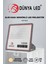 HS.745/3 100W Sensörlü Slim LED Projektör 3000K Günışığı Su Geçirmez Alüminyum Kasa IP66 1