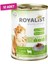 12 Adet - Royalist Kuzu Etli Gravy Soslu Yetişkin Kedi Konservesi 400 gr 1