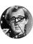 Cakatablo Woody Allen Kazak Gömlek Duvar Saati (Çap 30X30 Cm) 1