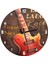 Cakatablo Gitar Söyleşi Ilanı Afişi Duvar Saati (Çap 50X50 cm ) 1