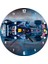 Cakatablo Formula 1 Redbull Team Duvar Saati (Çap 30X30 Cm) 1