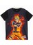 3D Baskılı Anime Naruto Uzumaki Çocuk Siyah T-Shirt 1