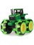 Tomy John Deere Monster Treads Lightning Wheels Traktör, Yeşil 1