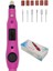Güçlü Tırnak Törpü Seti Yeni Trend Usb'li Üstün Tasarım Nail Drill Nail Art Pembe Renk 1