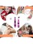 Güçlü Tırnak Törpü Seti Yeni Trend Usb'li Üstün Tasarım Nail Drill Nail Art Pembe Renk 4
