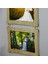 Ahşap 3'lü 15X21 cm Ipli Fotoğraf Askılı Yatay 2