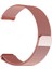 Huawei GT2, Huawei GT2 Pro Uyumlu Loop Metal Hasır Kordon (Rose Pembe) 1