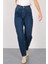 Kadın 2021311987 Lacivert Koyu Renk Mom Jean 2