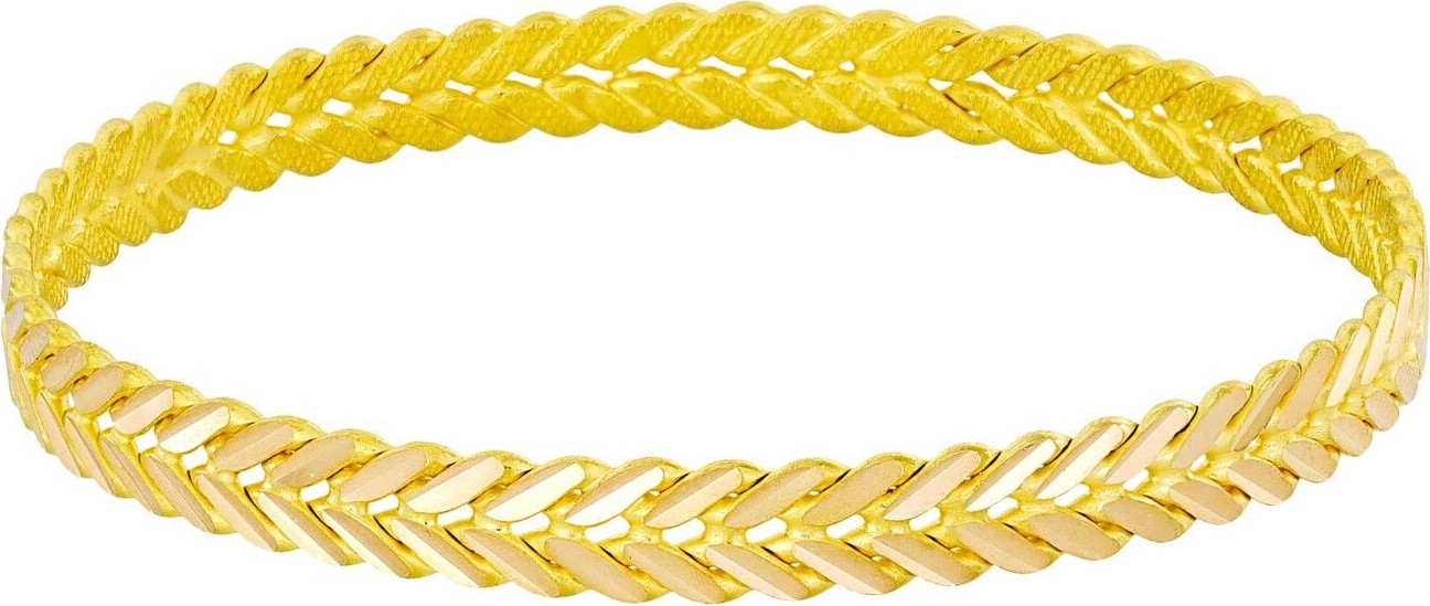 T51 Tuğrul Altın 23 Gr(Gram) 22 Ayar Işçiliksiz Başak Bilezik