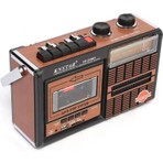 Knstar FP-319BT Bluetooth Usb+Sd+Fm Radyo Kaset Çalar Müzik Çalar