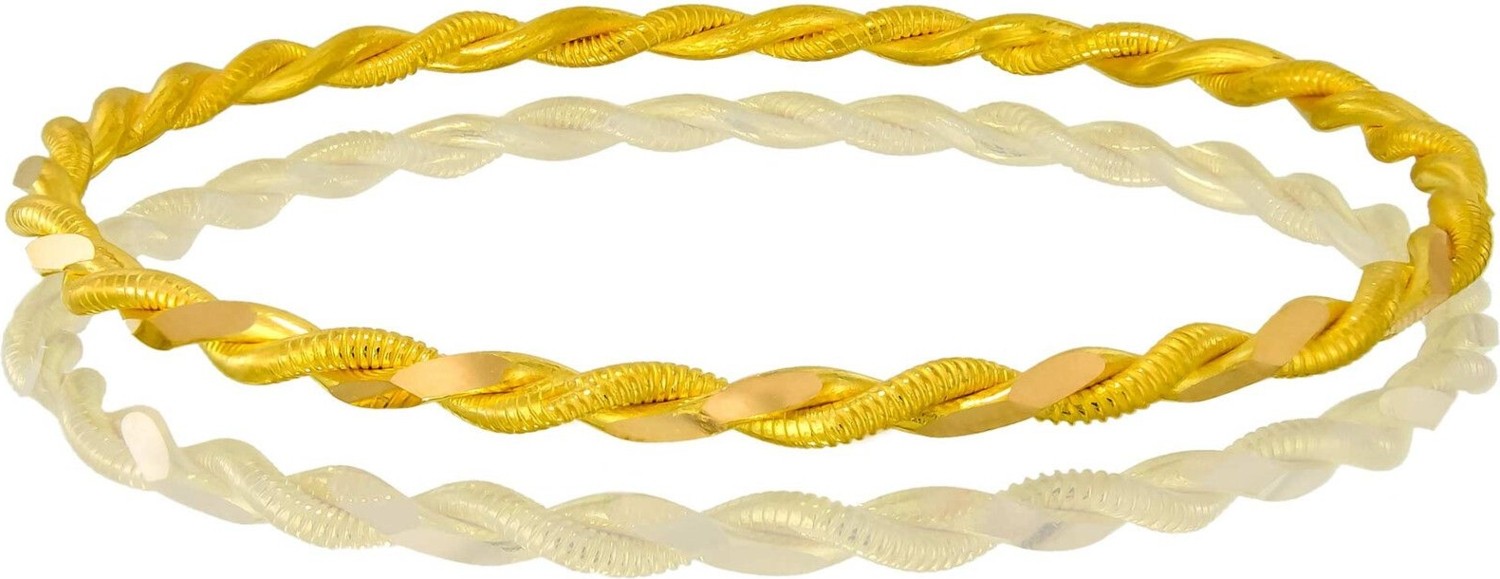 T51 Tuğrul Altın 24 Gr(Gram) 22 Ayar Işçiliksiz Paftalı Burma Bilezik