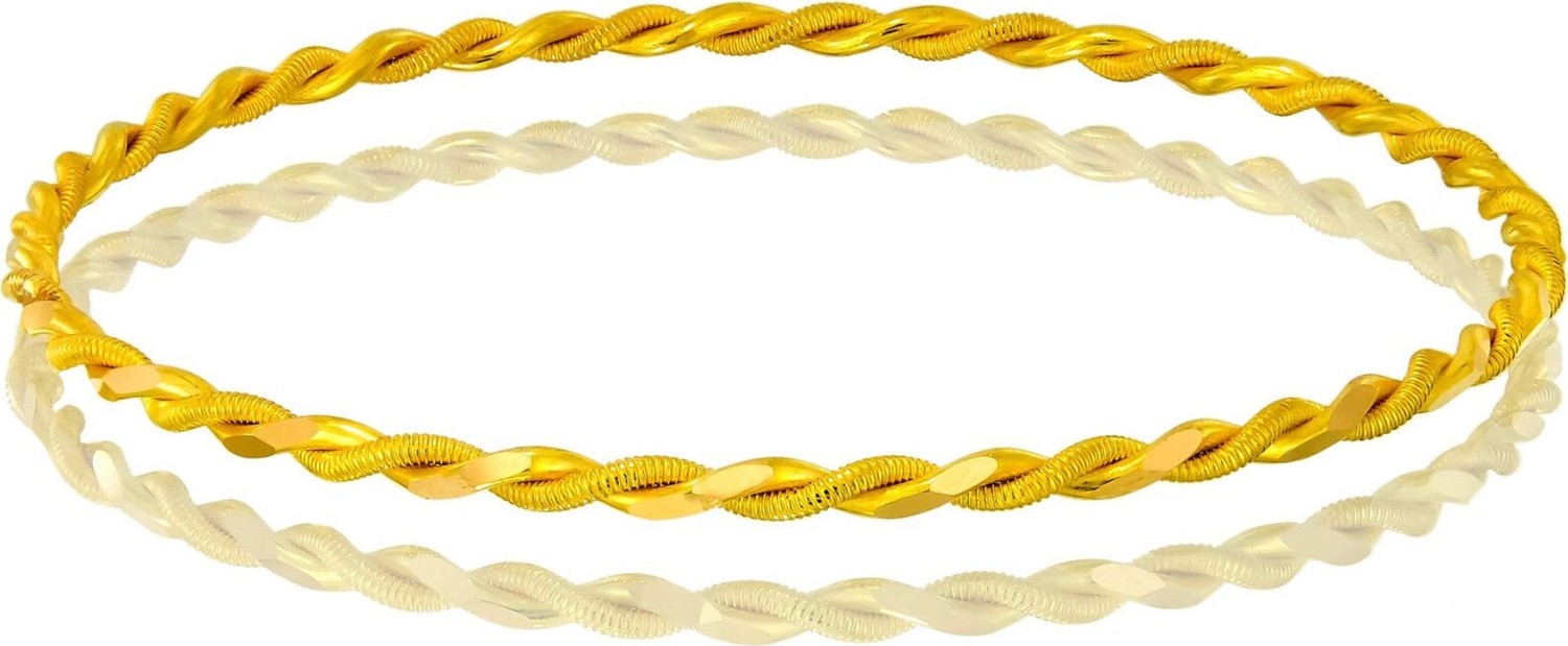 T51 Tuğrul Altın 14 Gr(Gram) 22 Ayar Işçiliksiz  Paftalı Burma Bilezik