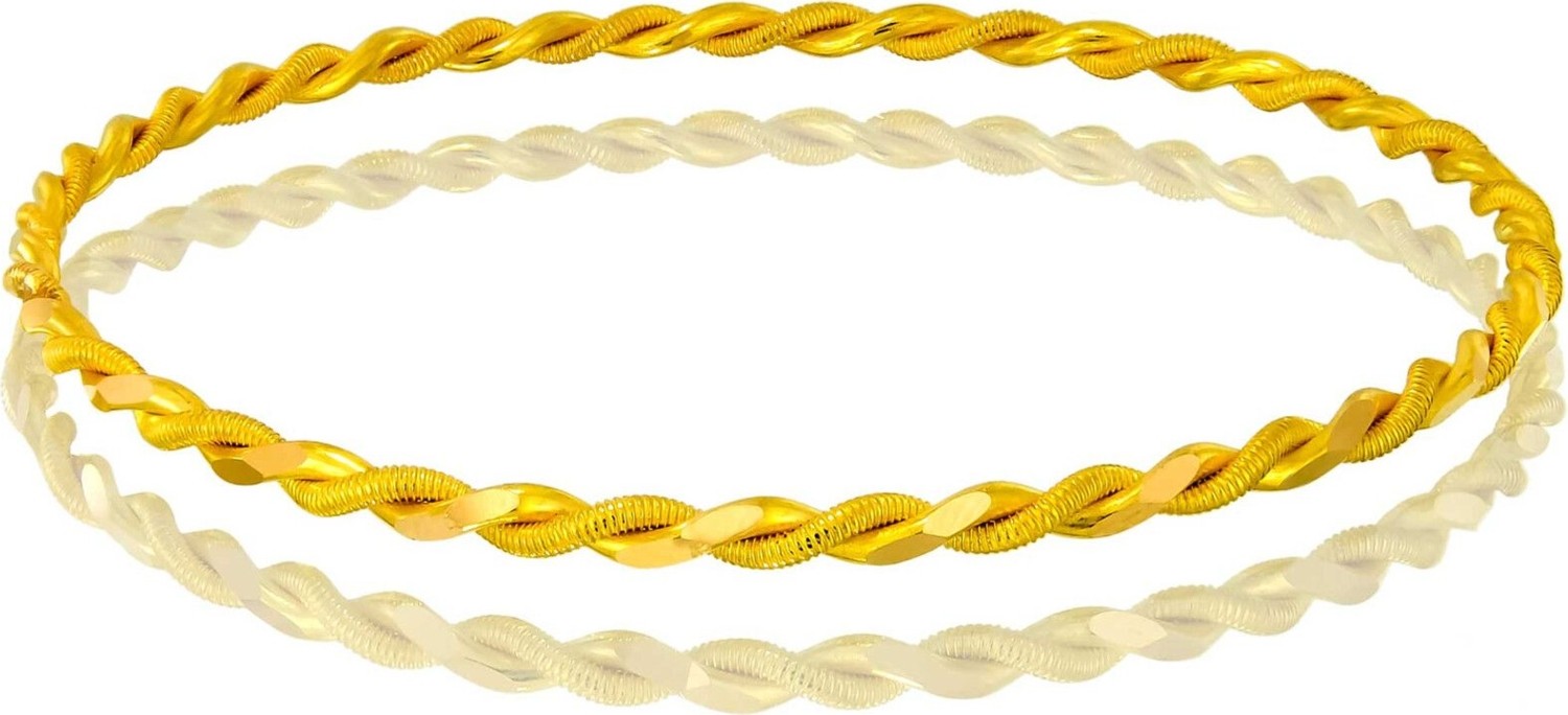 T51 Tuğrul Altın 19 Gr(Gram) 22 Ayar Işçiliksiz Paftalı Burma Bilezik