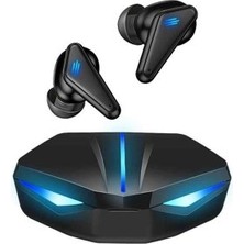 PolyGold K-55 LED Işıklı Mikrofonlu Kulak Içi Kablosuz Bluetooth 5.0 Gaming Kulaklık