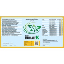 Euro Humate K 4kg Ultra Granül %65 Saf Fülvik Asit