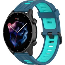 Amazfit Gtr 3 / Gtr 3 Pro / Gtr 2 Mavi Nane Yeşil