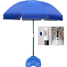 Açık Çift Katmanlı Güneş Şemsiyesi 1.8m Safir Mavi(Yurt Dışından)