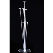 Cadde Süs Balon Süsleme Standı 7 Çubuklu Set