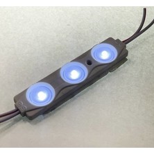 Hazar Led 12 Volt 1.2 Watt 3’lü Mercekli 2835 Modül Led Beyaz (10 Adet)
