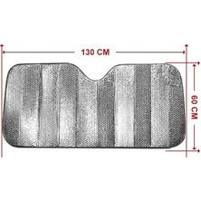 Puluz Katlanabilir Araba Arka Cam Güneş Koruyucu Folyo Gümüş (Yurt Dışından)