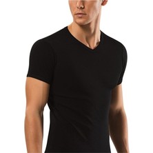 Yıldız Erkek Ribana V Yaka Body Atlet - 3 Adet