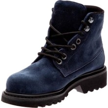 Wolverine Badlands 6 Black Navy Lacivert Nubuk Erkek Bot